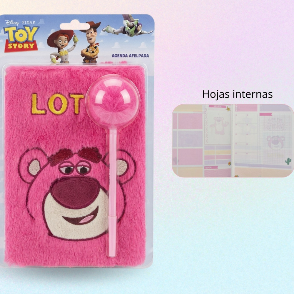 AGENDA AFELPADA DISNEY LOTSO CON LAPICERO - 2