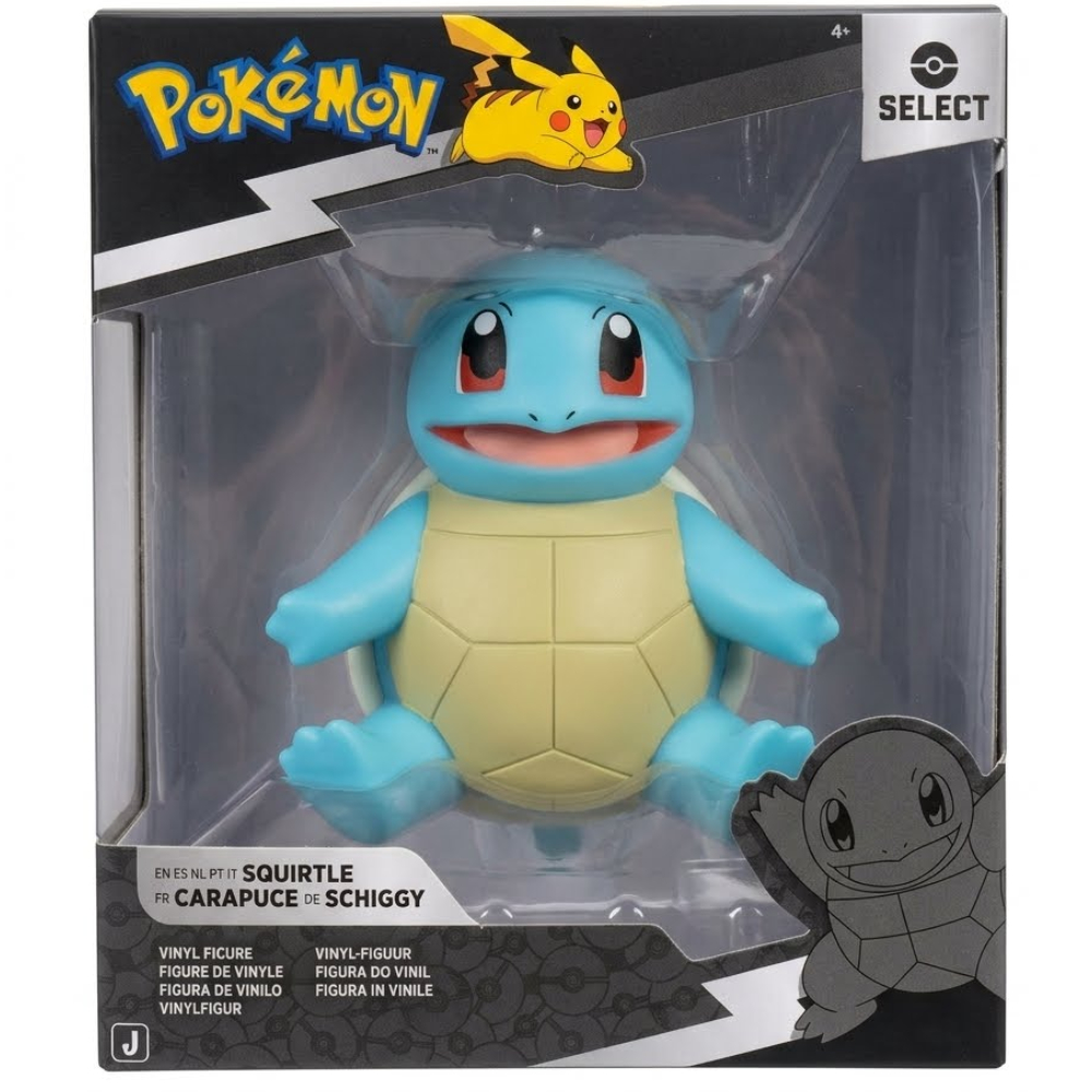 FIGURA SQUIRTTLE POKÉMON VINILO 10 CM - 4