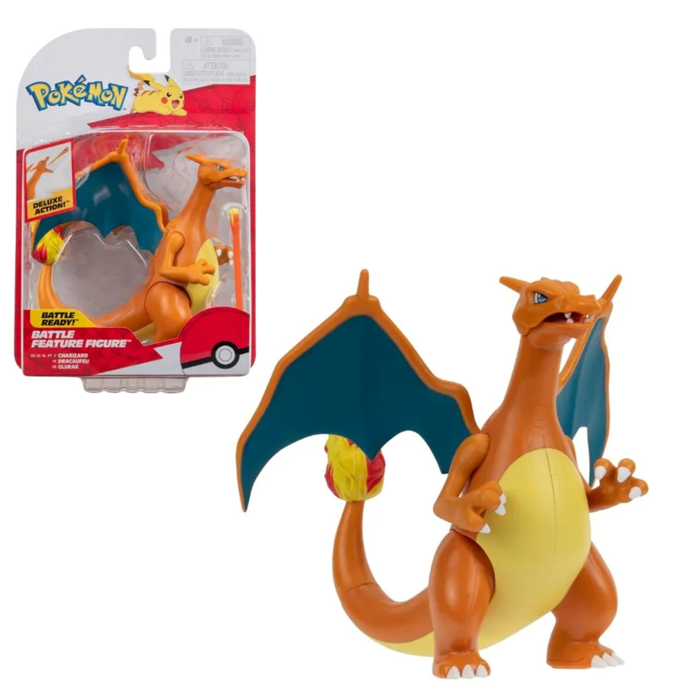 POKEMON FIGURA BATALLA CHARIZARD 12CM - 1