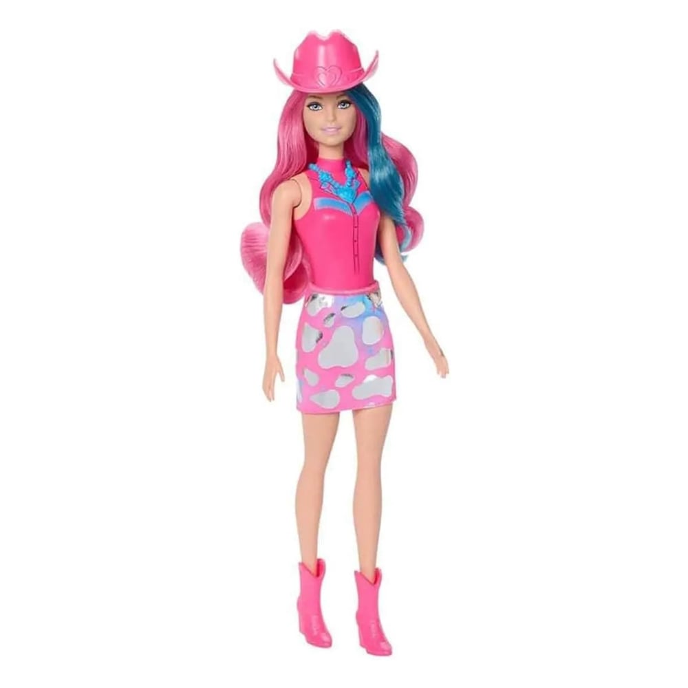 BARBIE COLOR REVEAL MUÑECA MODA DISCO SORPRESA - 2