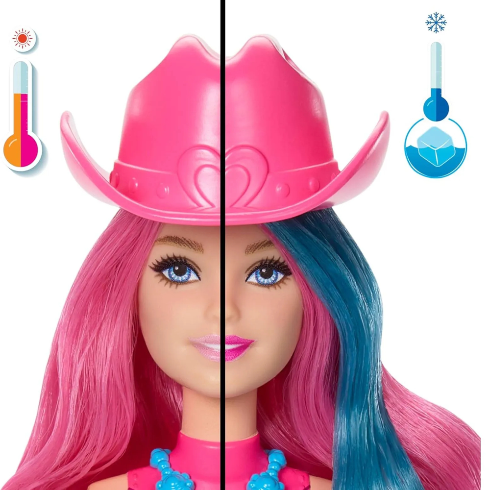 BARBIE COLOR REVEAL MUÑECA MODA DISCO SORPRESA - 4