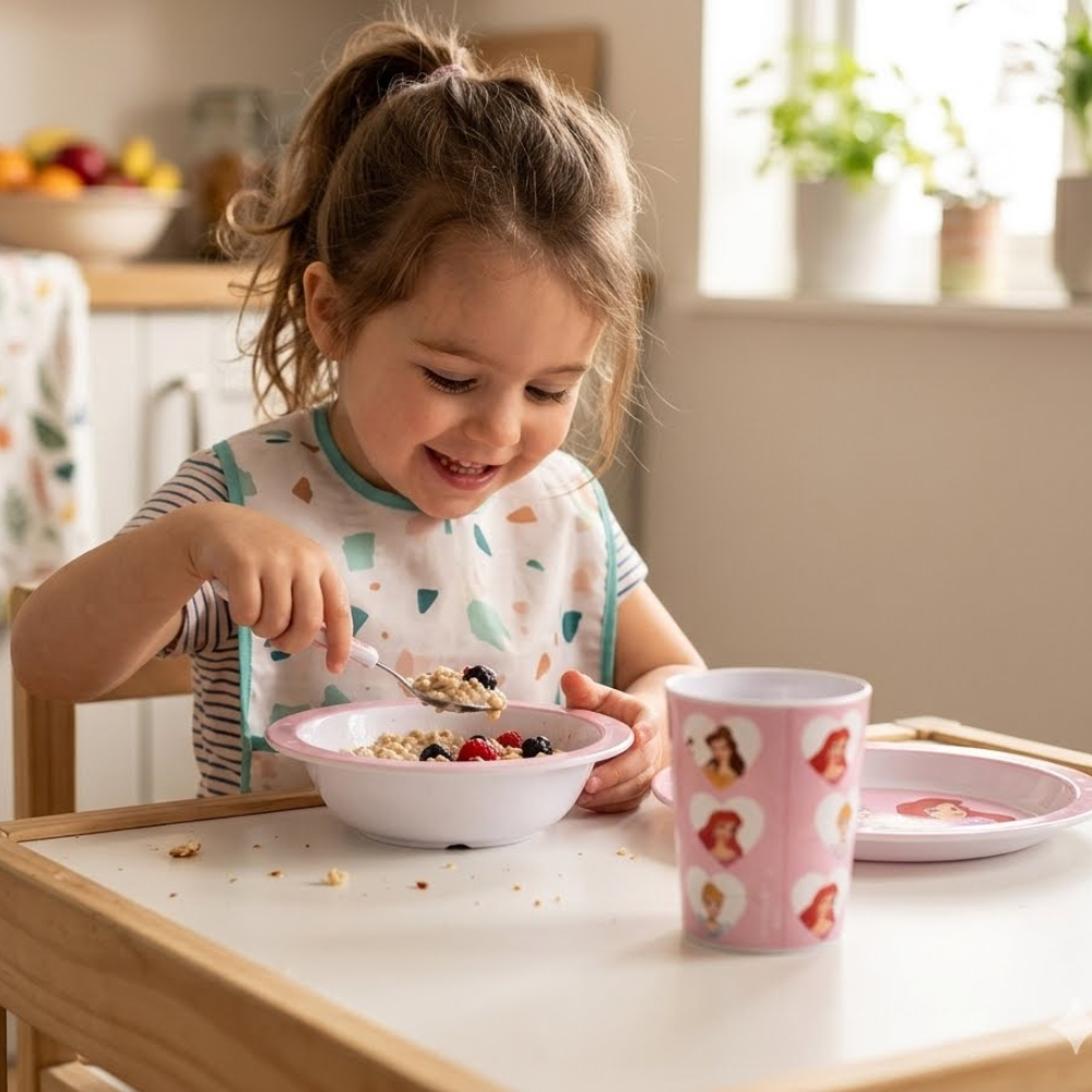 SET DE ALIMENETACIÓN  DISNEY PRINCESA PARA NIÑAS - 2