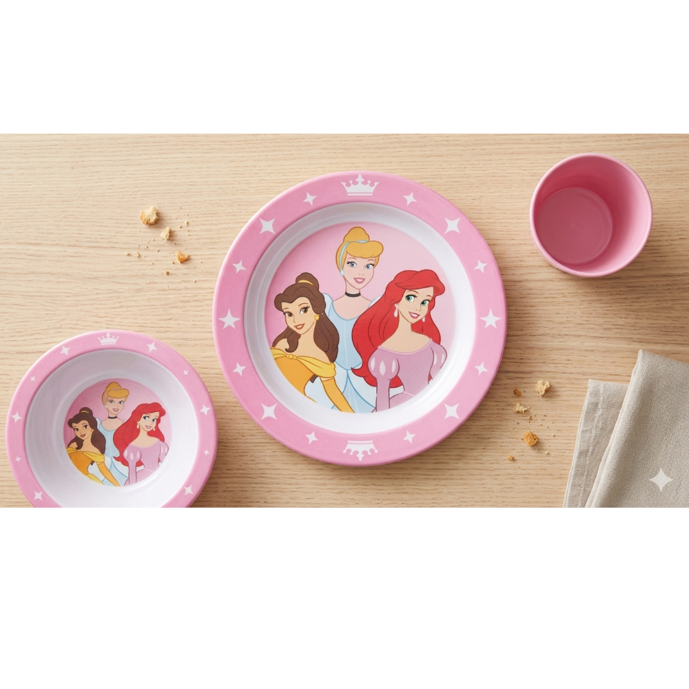 SET DE ALIMENETACIÓN  DISNEY PRINCESA PARA NIÑAS - 4