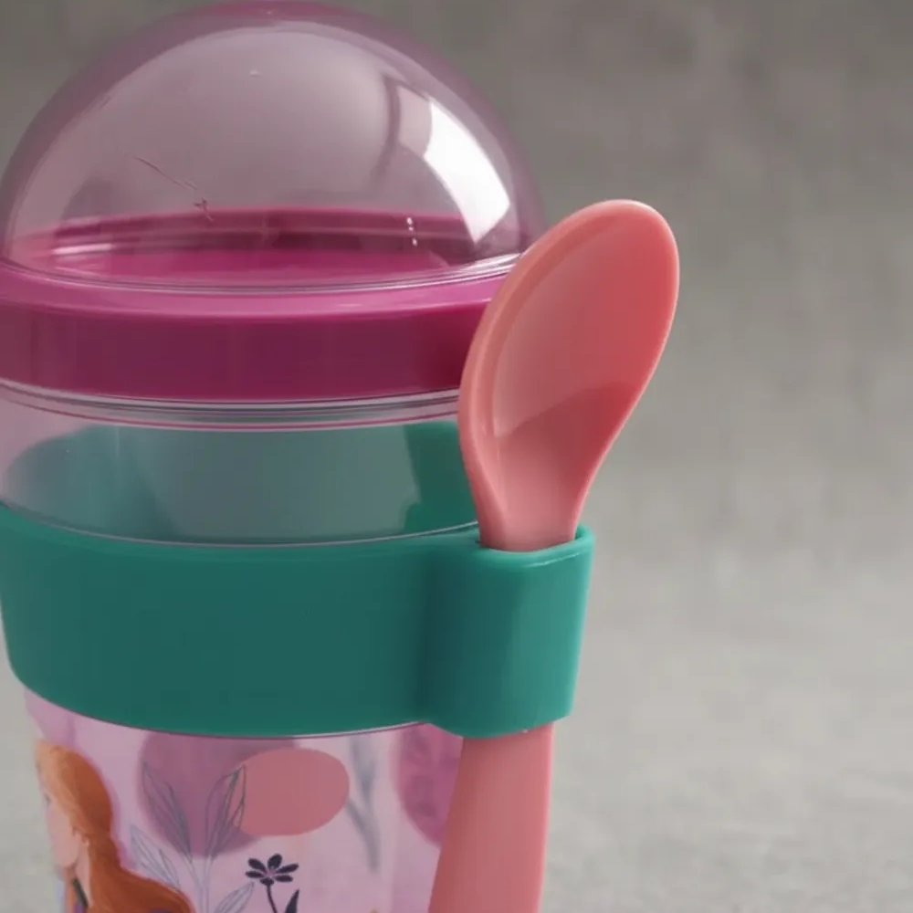 YOGURERA FROZEN VASO PARA YOGURT Y CEREAL CON CUCHARA - 2