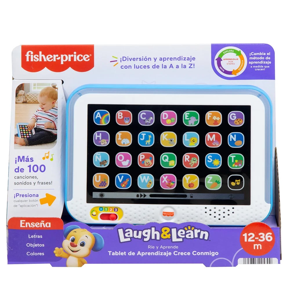 FISHER PRICE TABLET CRECE CONMIGO AZUL - 1