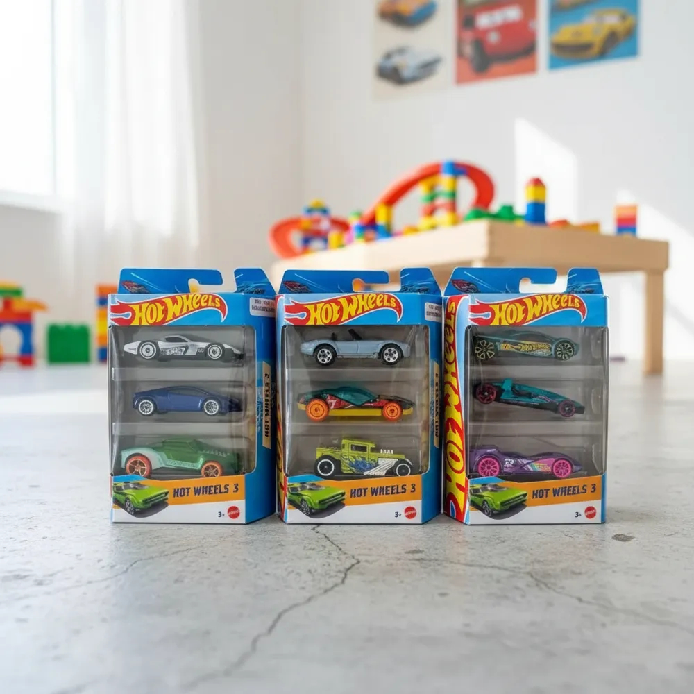 PACK 3 AUTOS HOT WHEELS - 3