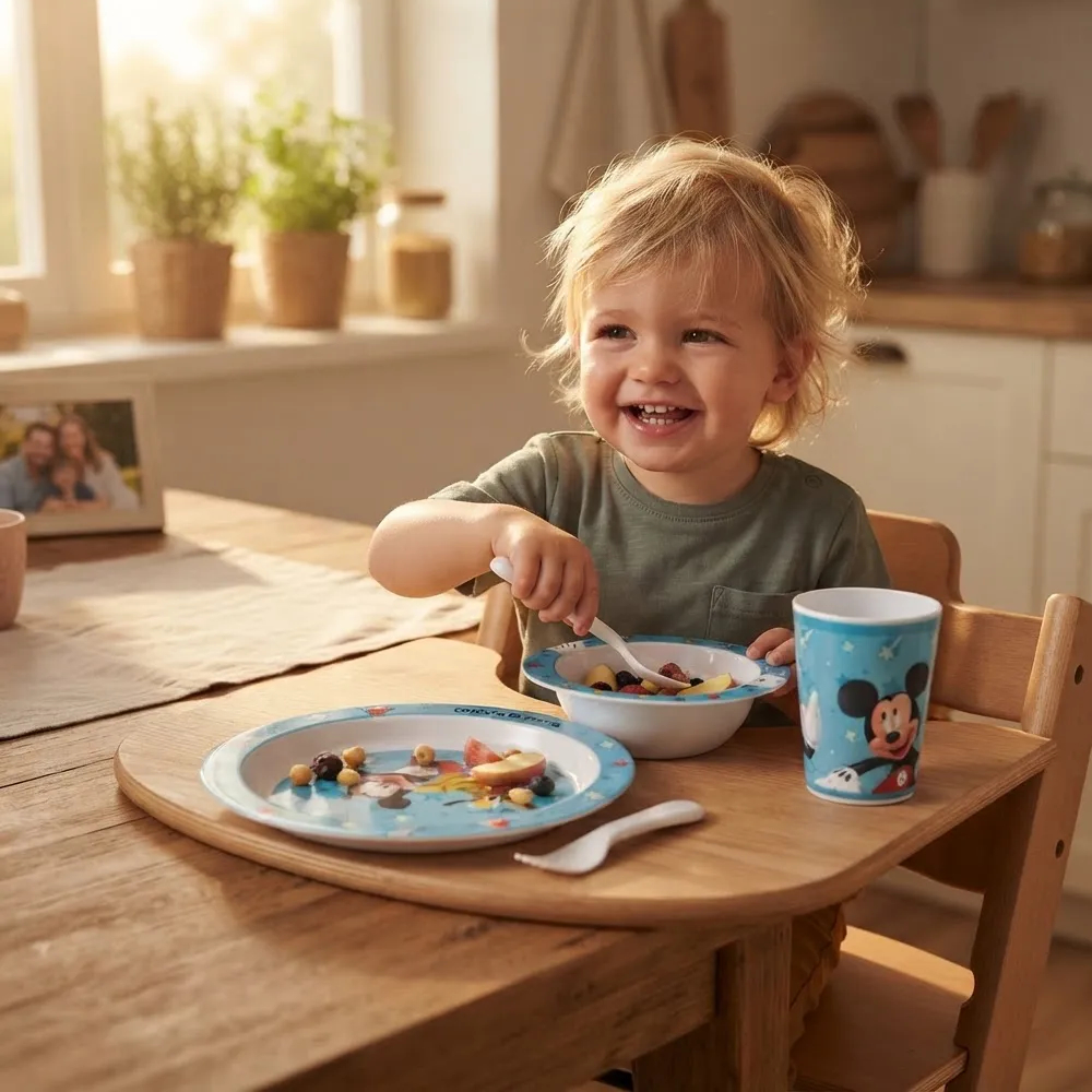 SET DE ALIMENTACIÓN 3 PIEZAS MICKEY DISNEY JUNIOR - 2