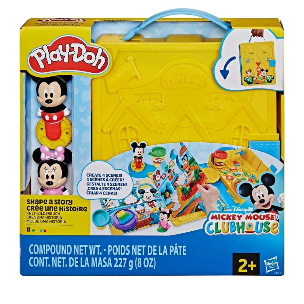 PLAY-DOH MICKEY MOUSE CLUBHOUSE FORMA HISTORIAS SET DISNEY LA CASA DE MICKEY MOUSE - 1