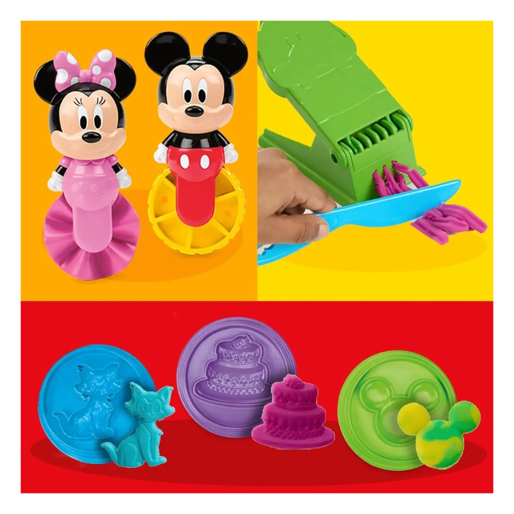 PLAY-DOH MICKEY MOUSE CLUBHOUSE FORMA HISTORIAS SET DISNEY LA CASA DE MICKEY MOUSE - 3