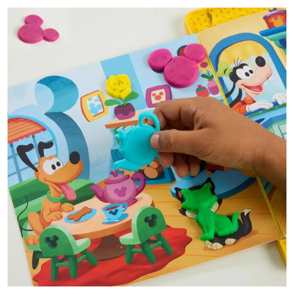 PLAY-DOH MICKEY MOUSE CLUBHOUSE FORMA HISTORIAS SET DISNEY LA CASA DE MICKEY MOUSE - 6