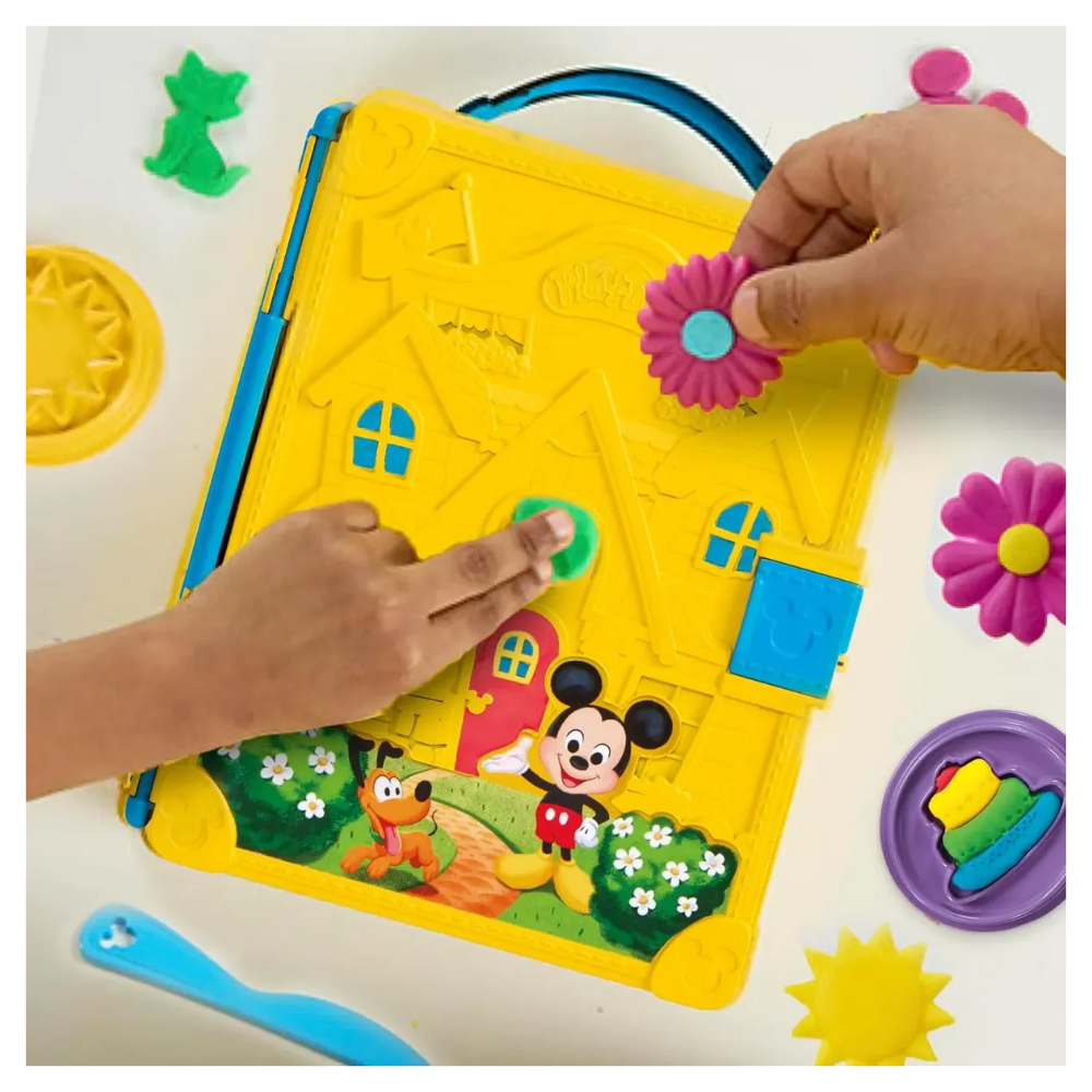 PLAY-DOH MICKEY MOUSE CLUBHOUSE FORMA HISTORIAS SET DISNEY LA CASA DE MICKEY MOUSE - 8