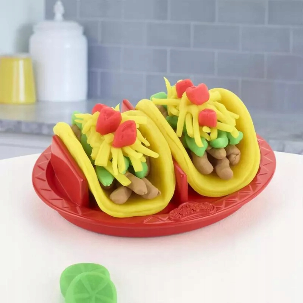 SET DE MASA MOLDEABLE PLAY DOH KITCHEN TACOS - 7