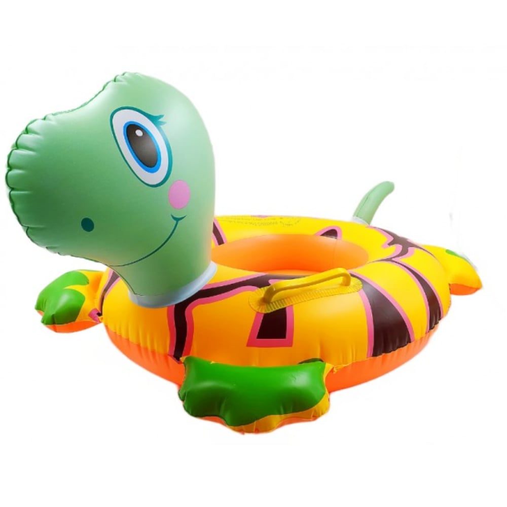 ASIENTO FLOTADOR INFLABLE MODELO TORTUGA PARA BEBÉS - 1