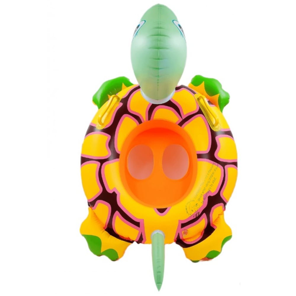 ASIENTO FLOTADOR INFLABLE MODELO TORTUGA PARA BEBÉS - 2