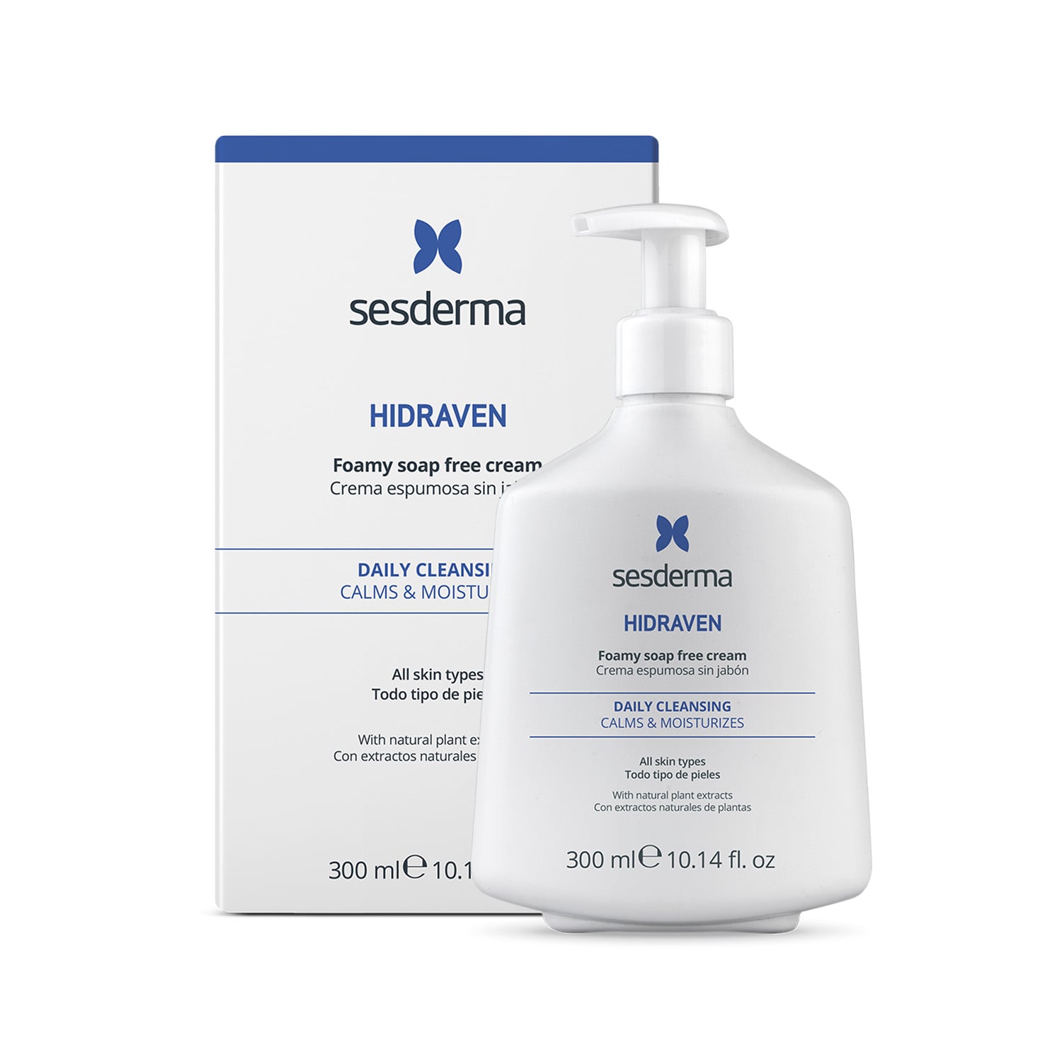 HIDRAVEN CREMA ESPUMOSA SIN JABON 300ML - 2