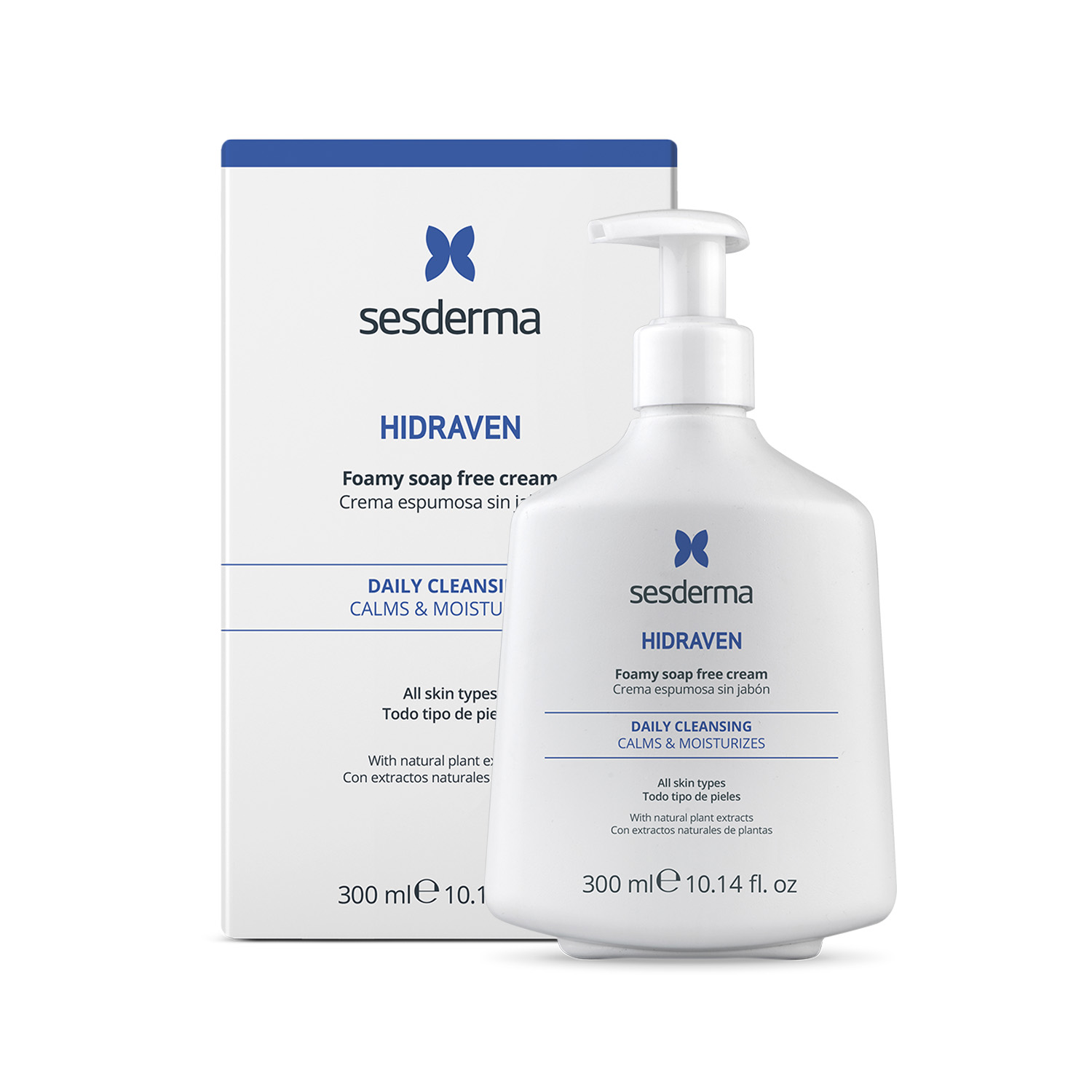 HIDRAVEN CREMA ESPUMOSA SIN JABON 300ML - 3