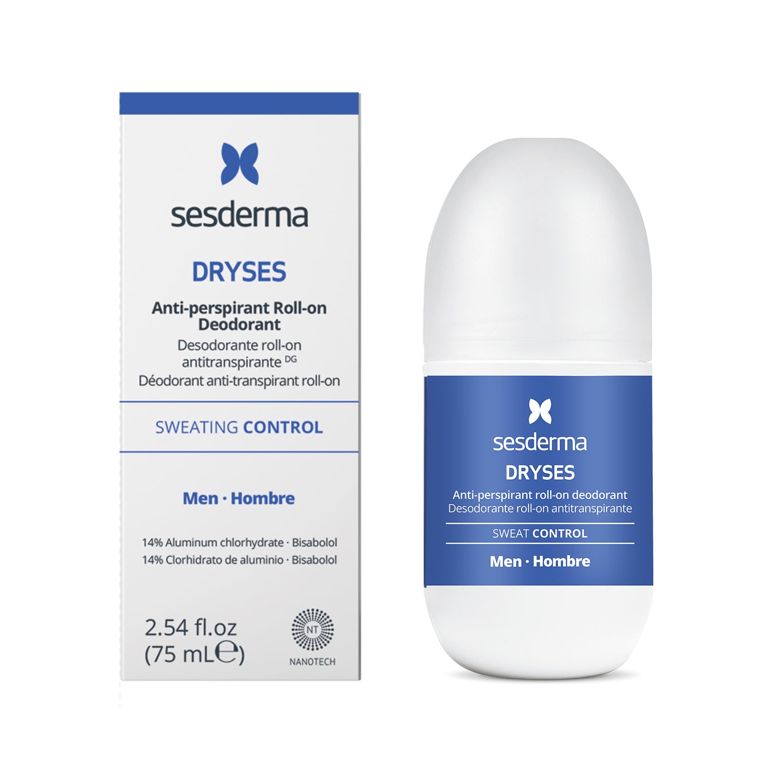 DRYSES HOMBRE DESODORANTE ANTITRANSPIRANTE 75ML - 2
