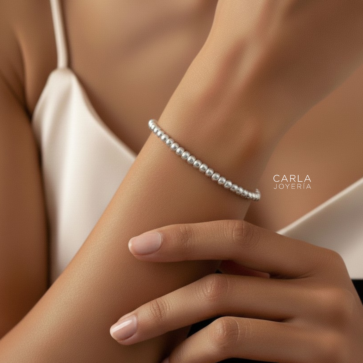CARLA JOYERÍA - PULSERA PLATA 925 DUNA - REGALO MUJER - 1
