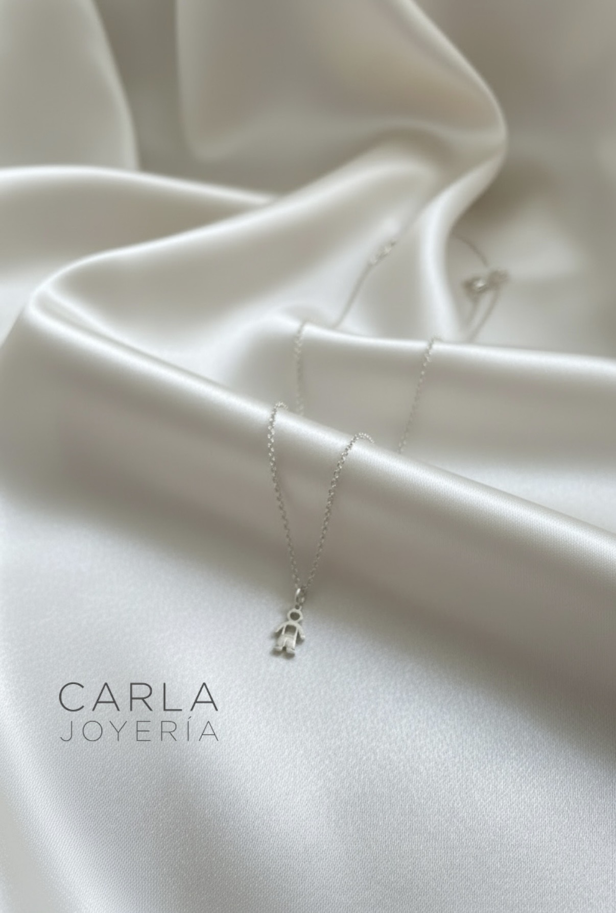 CARLA JOYERÍA - CADENA CON CHARM PEQUEÑO EN PLATA 925 - REGALO MUJER - 2