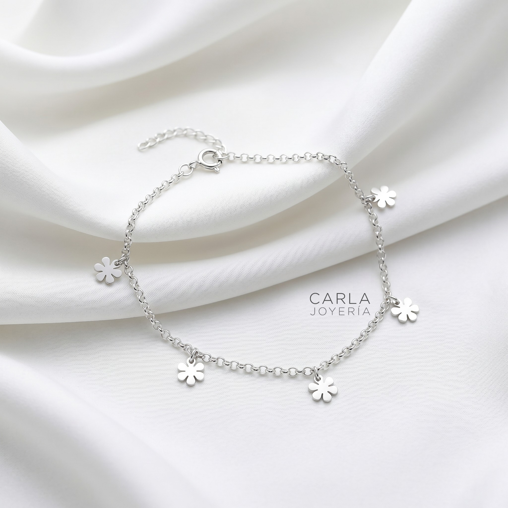 CARLA JOYERÍA - PULSERA PLATA 925 AMALIA - REGALO MUJER - 2