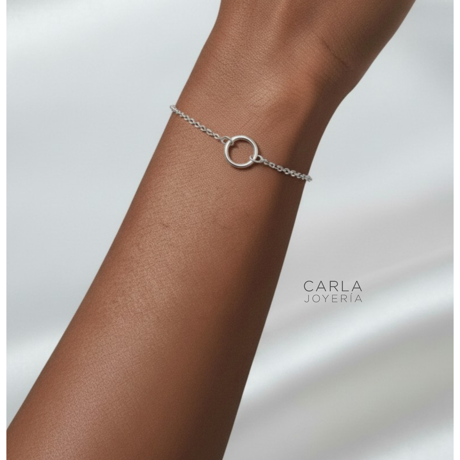 CARLA JOYERÍA - PULSERA PLATA 925 KARMA CHAIN - REGALO MUJER - 1