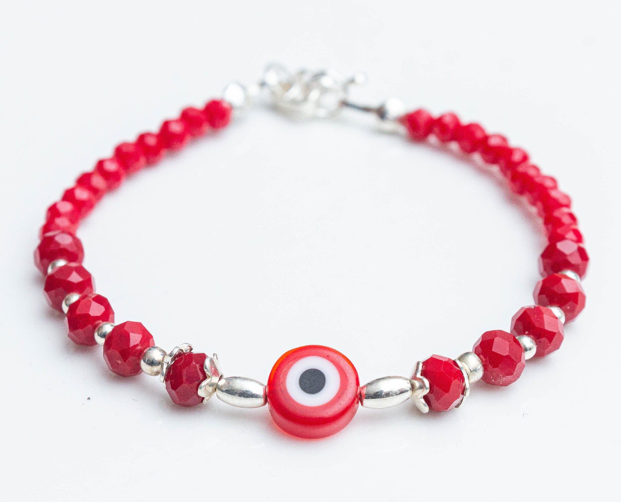 PULSERA OJO TURCO - PLATA 950 - 1