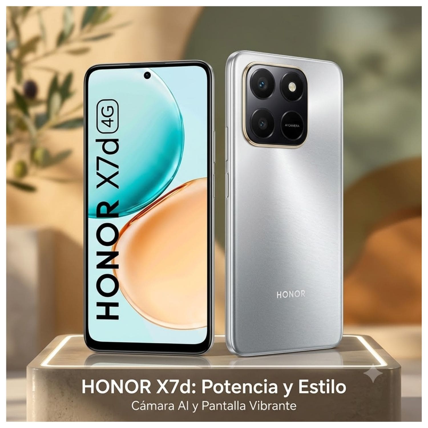 CELULAR HONOR X7D 8GB+256GB METEOR SILVER - 2