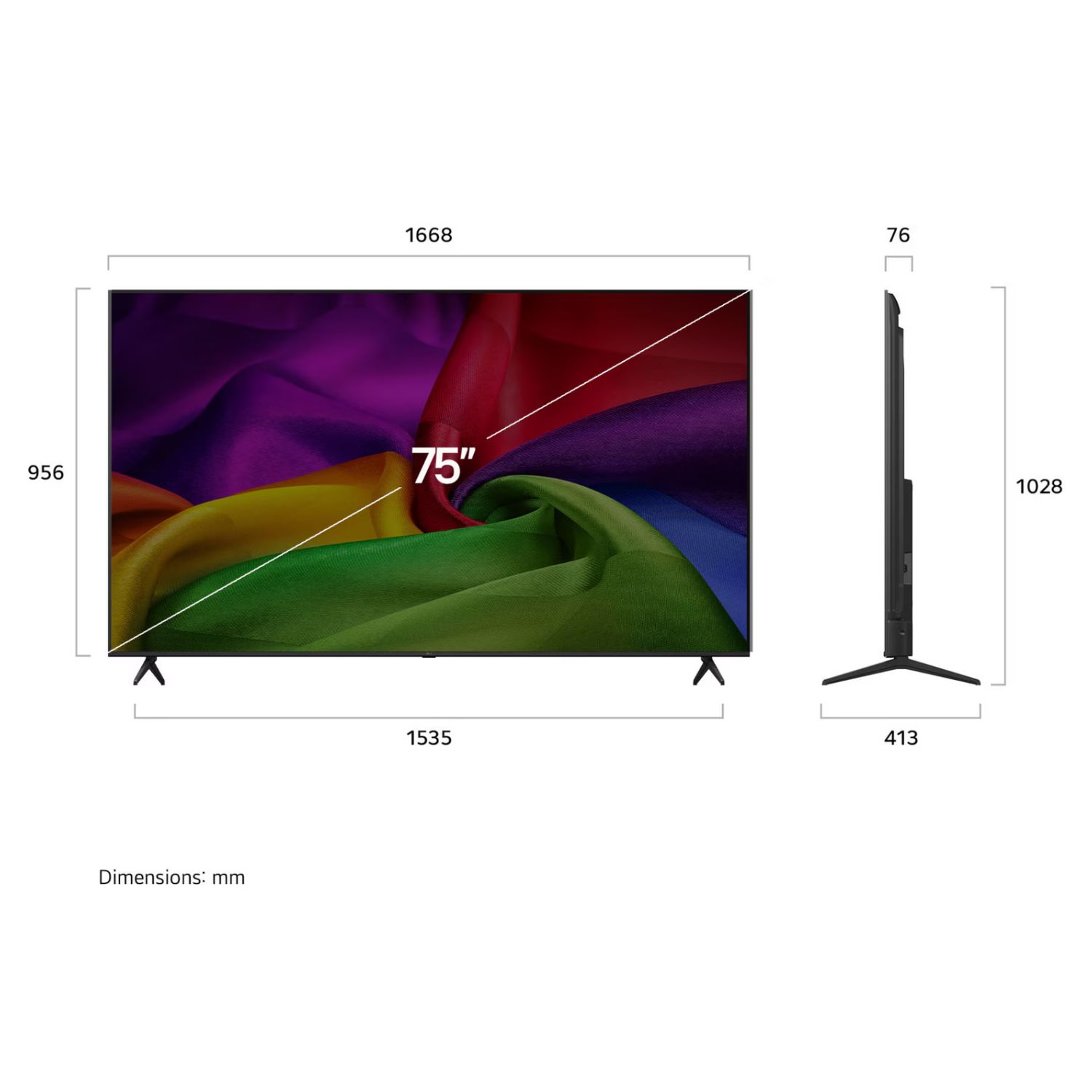 TELEVISOR LG 75' NANO AI SMART TV 4K UHD 75NU800BPSB 2026 - 3