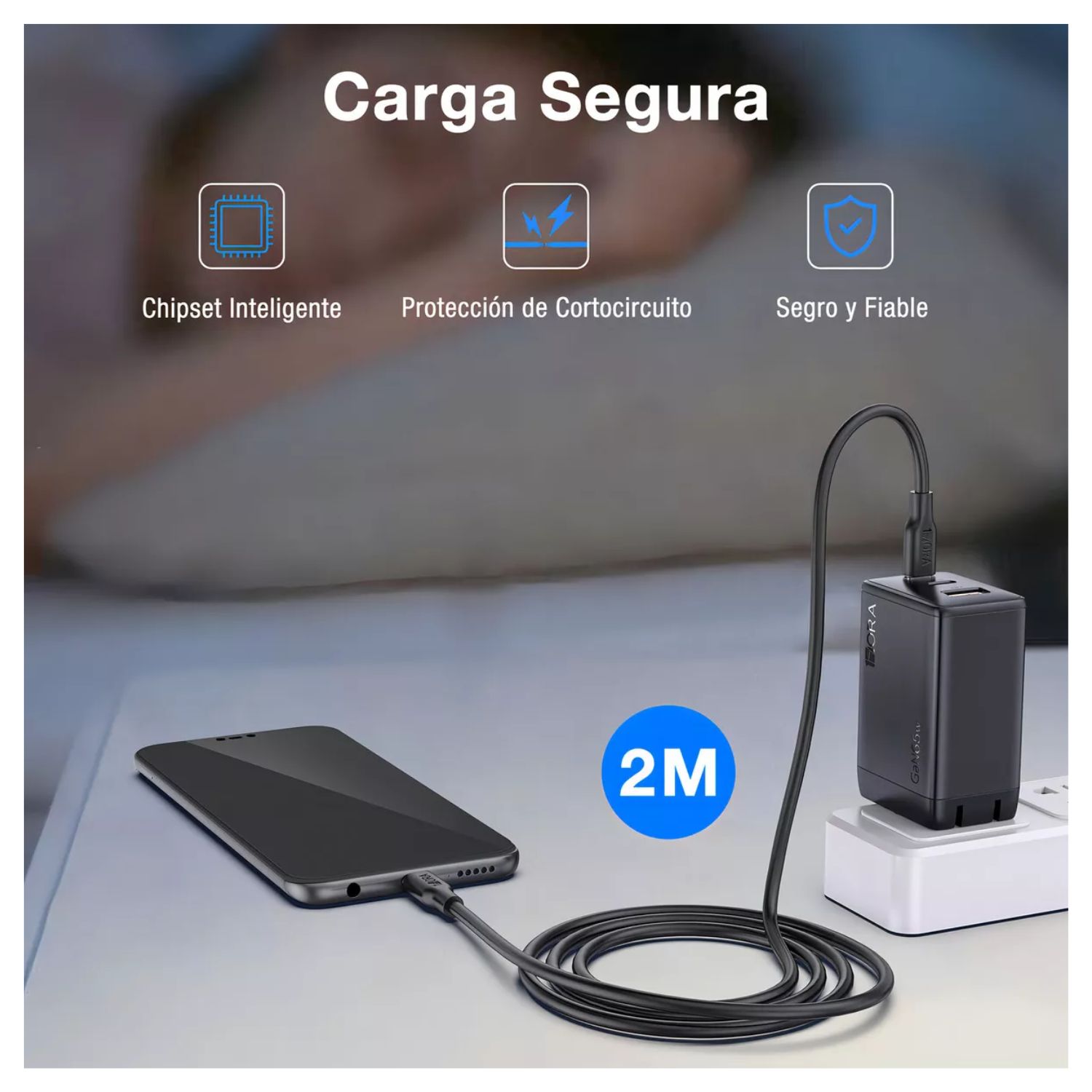 CELULAR SAMSUNG GALAXY A16 128 GB 4 GB RAM NEGRO + CARGADOR RÁPIDO TIPO C 65W GAR322 1HORA - 4