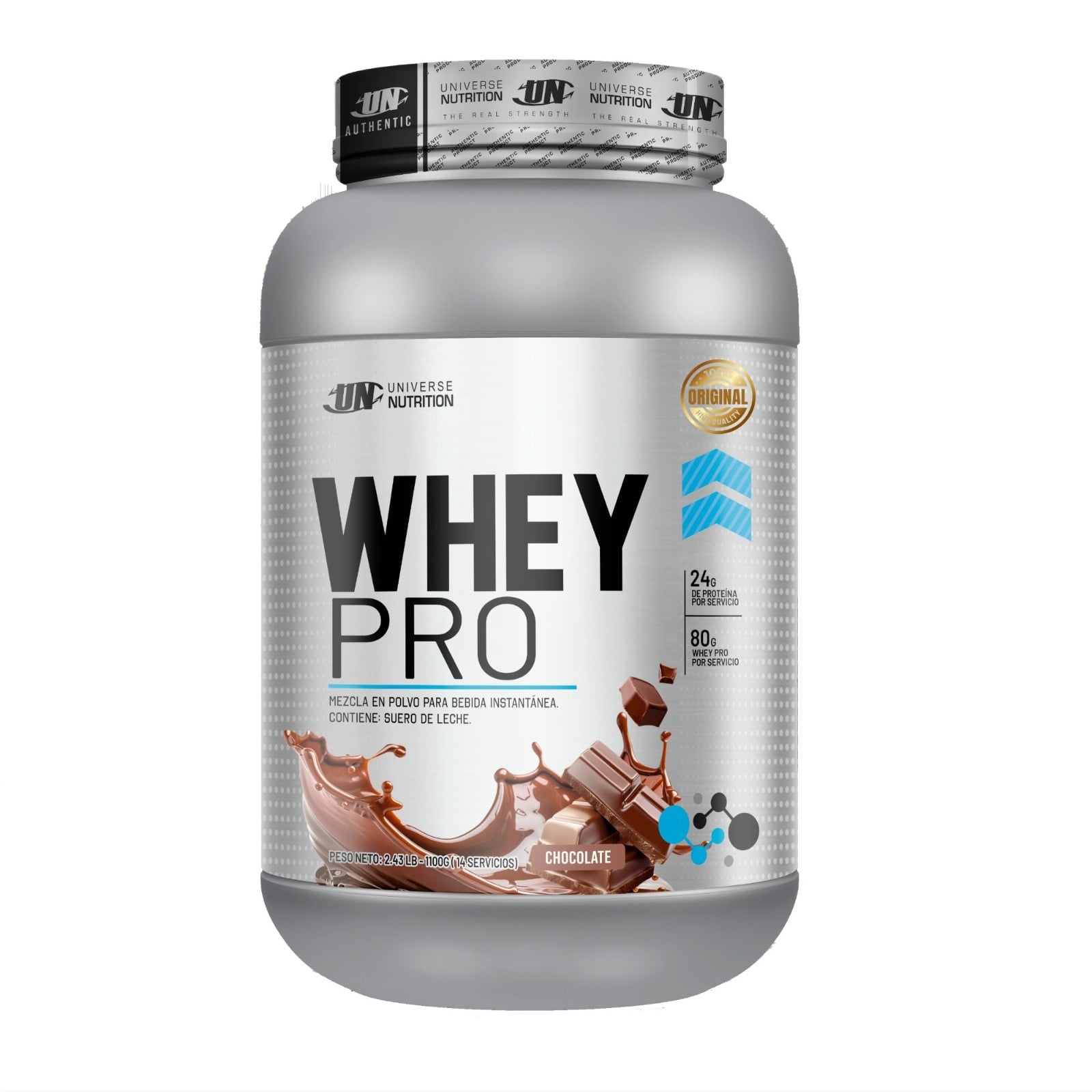 PROTEÍNA WHEY PRO 1.1 KG CHOCOLATE - 1