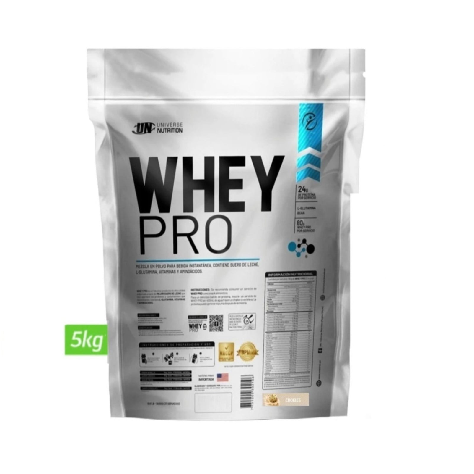 PROTEÍNA WHEY PRO 5 KG COOKIES - 1
