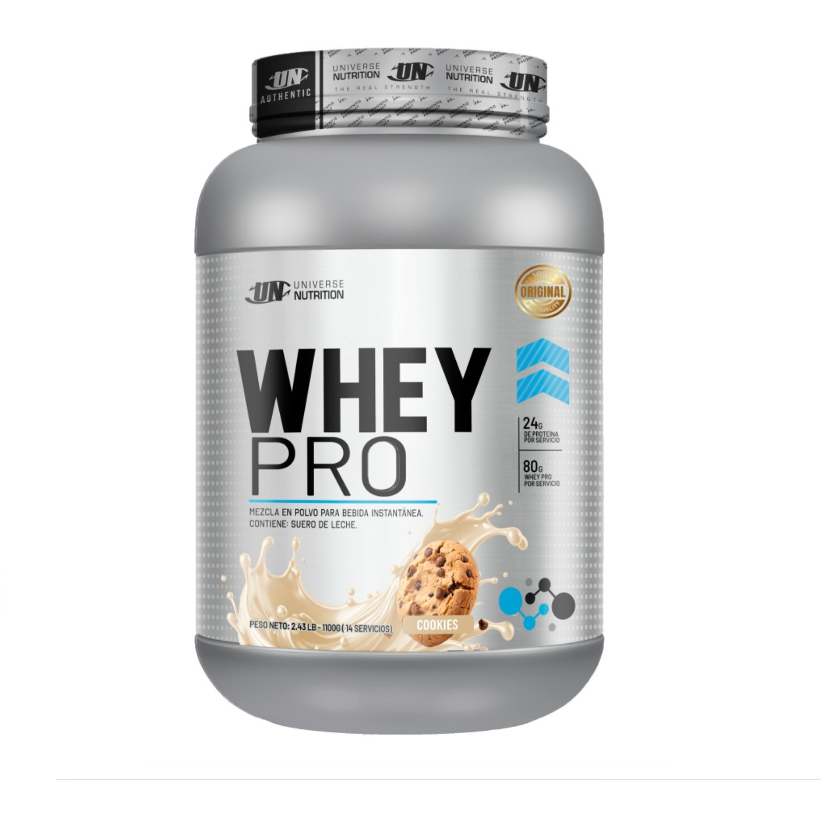 PROTEÍNA WHEY PRO 1.1 KG COOKIES - 1