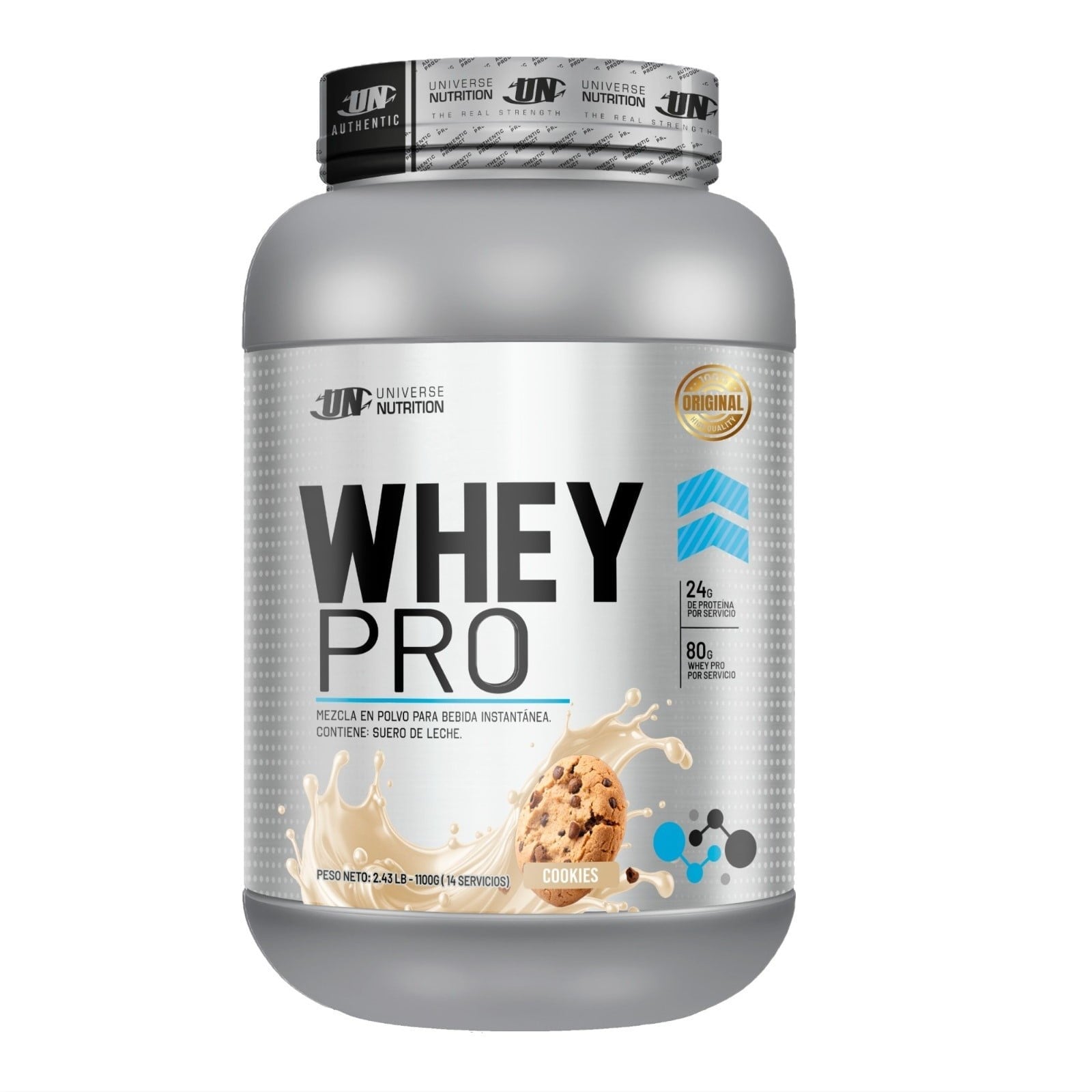PROTEÍNA WHEY PRO 1.1 KG COOKIES - 2