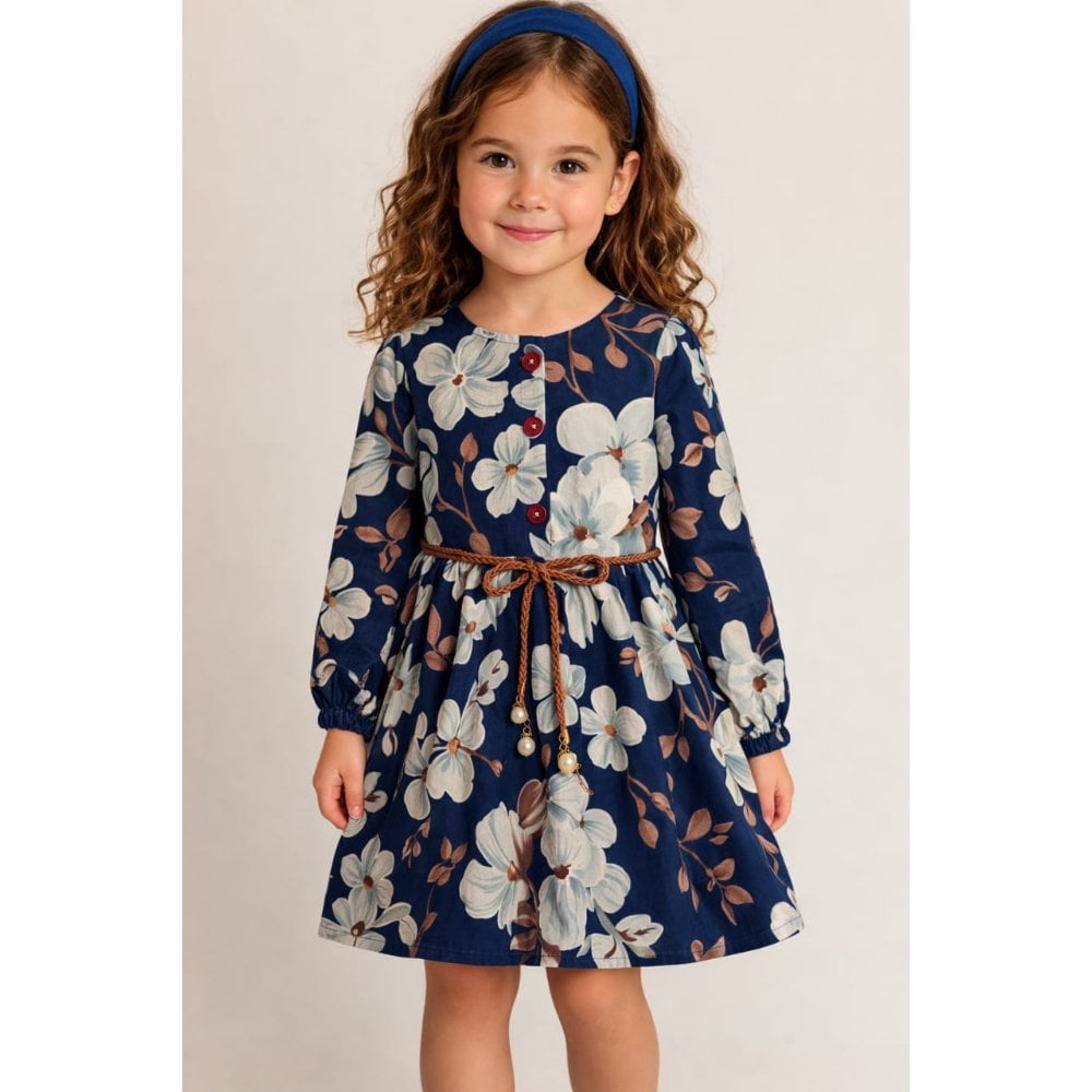 VESTIDO FLORES AZUCENA - 1