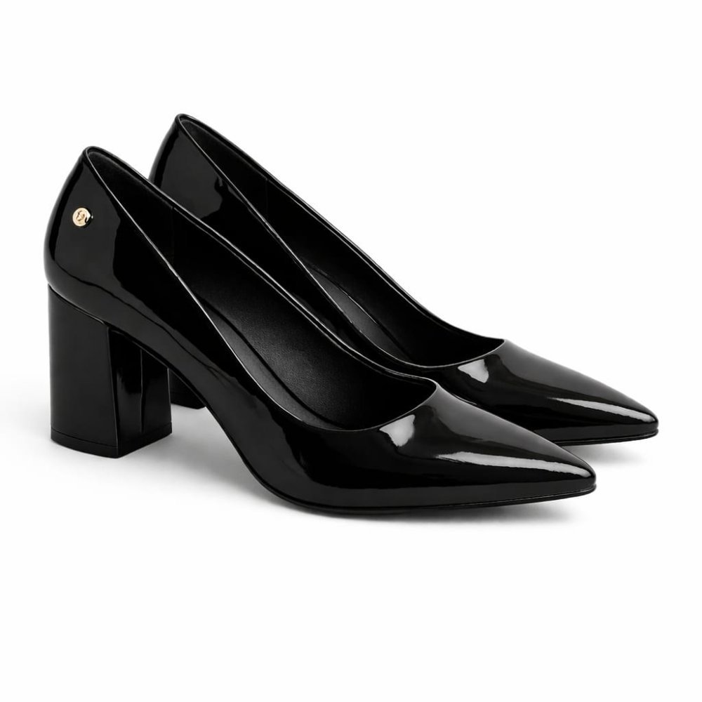 ZAPATO REYNA NEGRO TACO X5 - 1