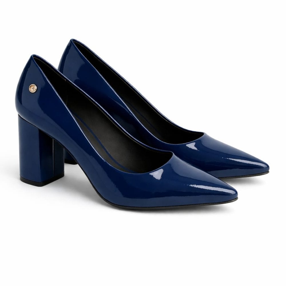 ZAPATO REYNA AZUL TACO X7 - 1