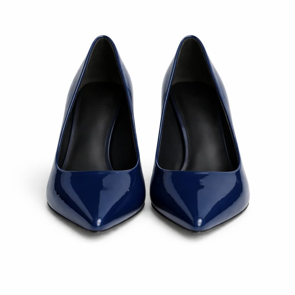 ZAPATO REYNA AZUL TACO X7 - 2