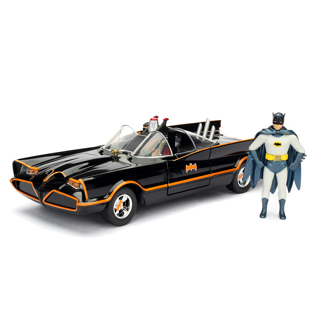 Batimóvil Jada Die-Cast 1:24 Batman Classic TV Series – Retro Edition - 1