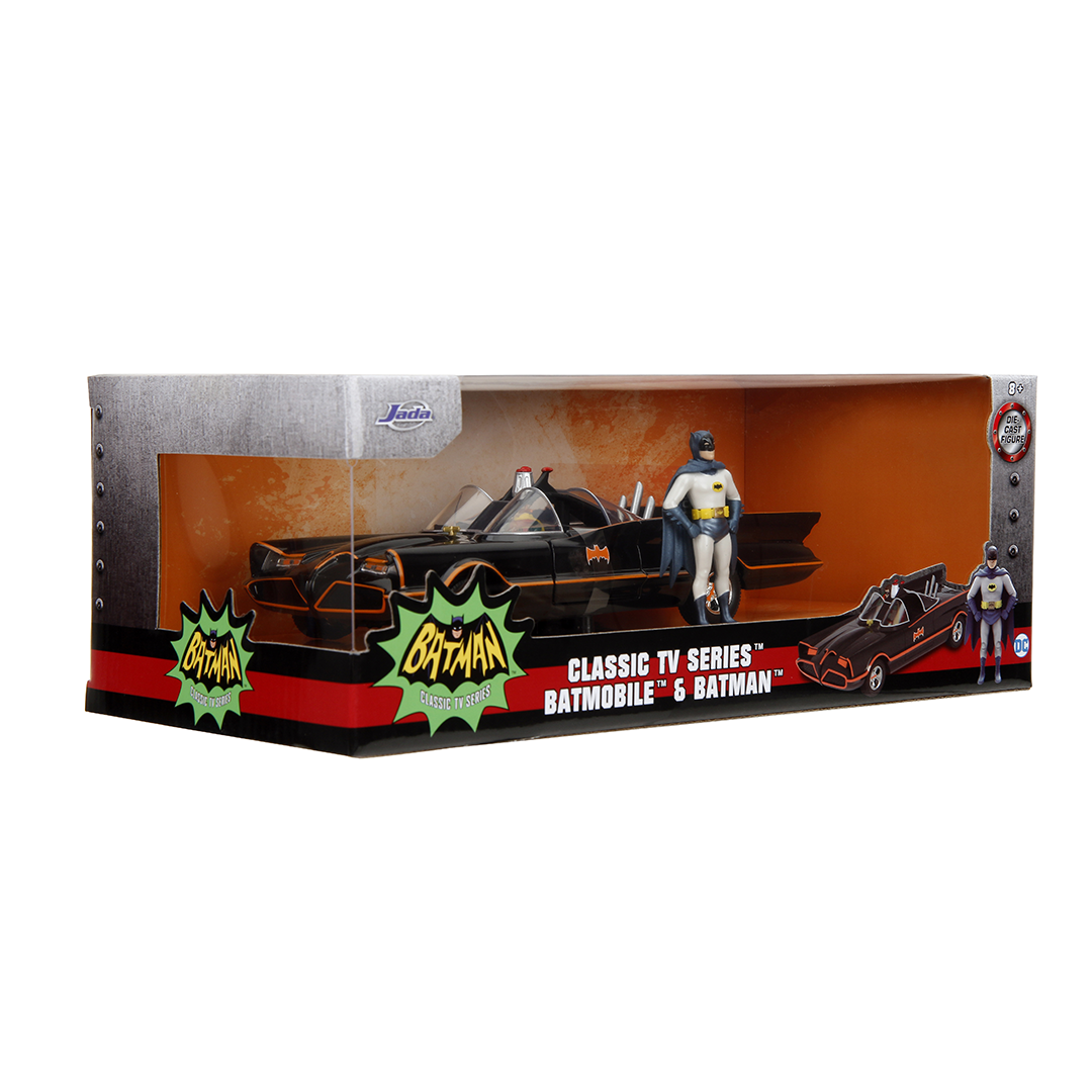 Batimóvil Jada Die-Cast 1:24 Batman Classic TV Series – Retro Edition - 6