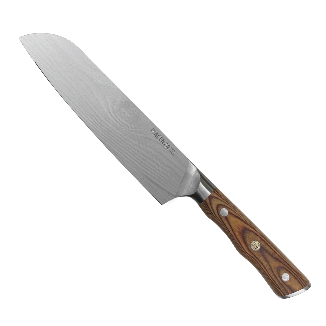 Cuchillo Santoku Premium Pakkawood Piacenza - 1