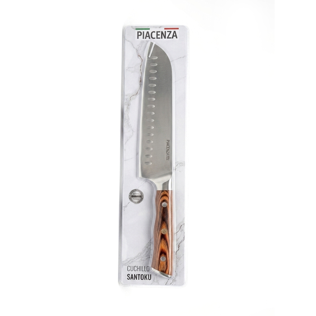 Cuchillo Santoku Premium Pakkawood Piacenza - 3