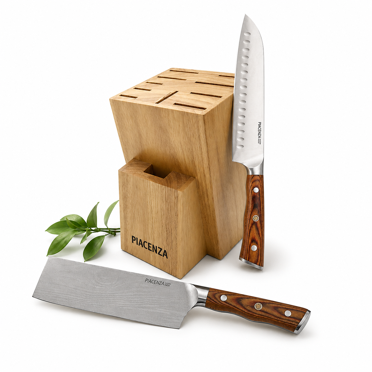 PISU CUCHILLOS - PACK TACOMA + CUCHILLO SANTOKU + CUCHILLO NAKIRI - 1
