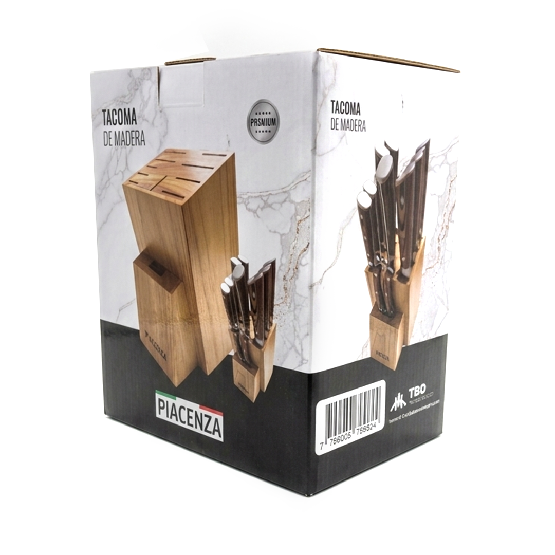 Tacoma Premium de Madera para Cuchillos - 3