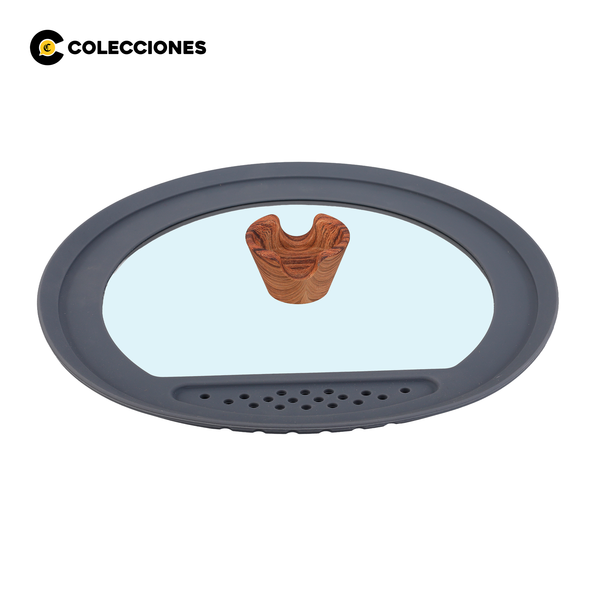 Tapa Universal de Vidrio Piacenza 24/26/28 cm + Recetario - 1