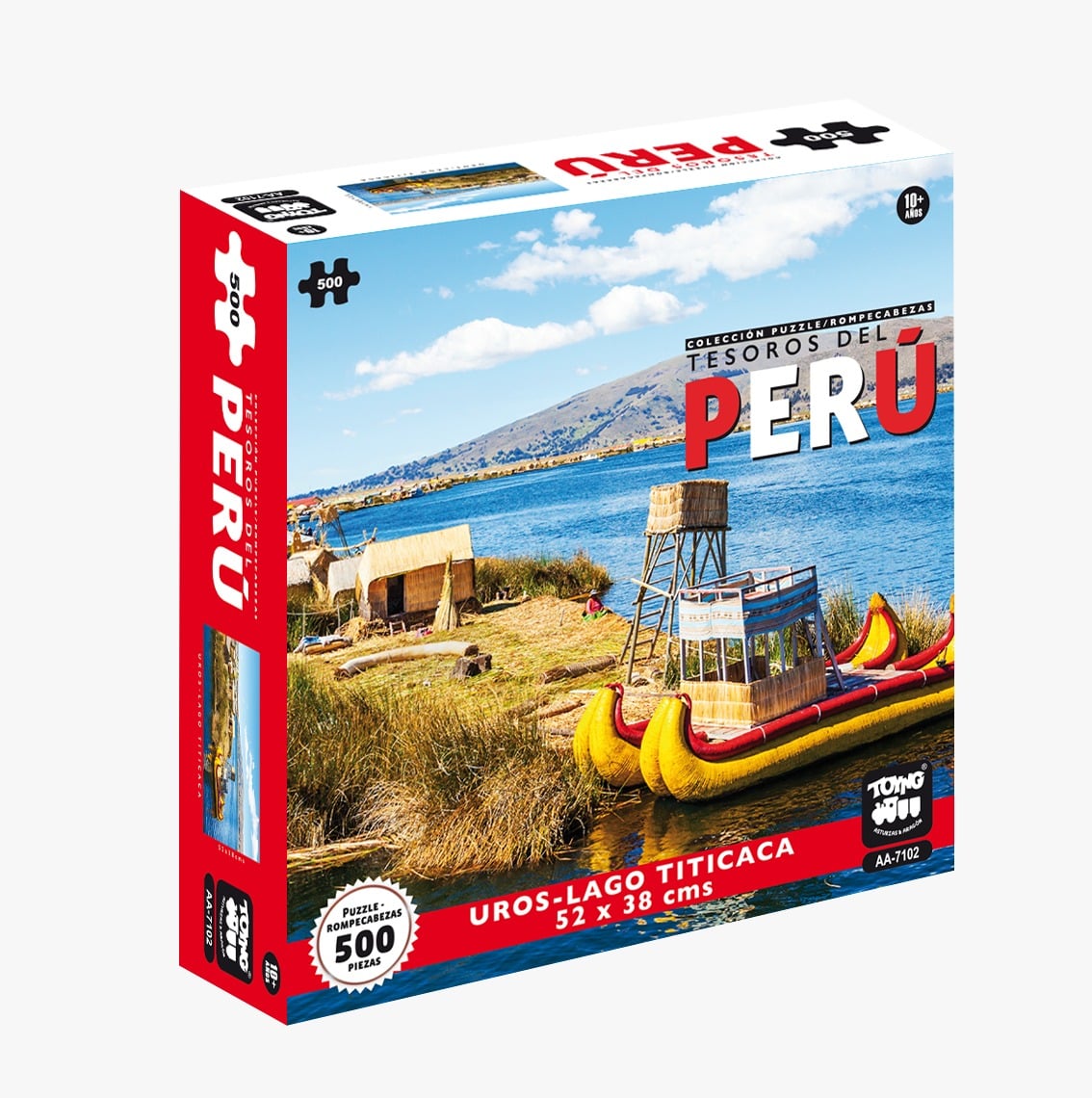 Nuestro Perú – Pack 5 Rompecabezas de 500 Piezas + Fascículo - 1