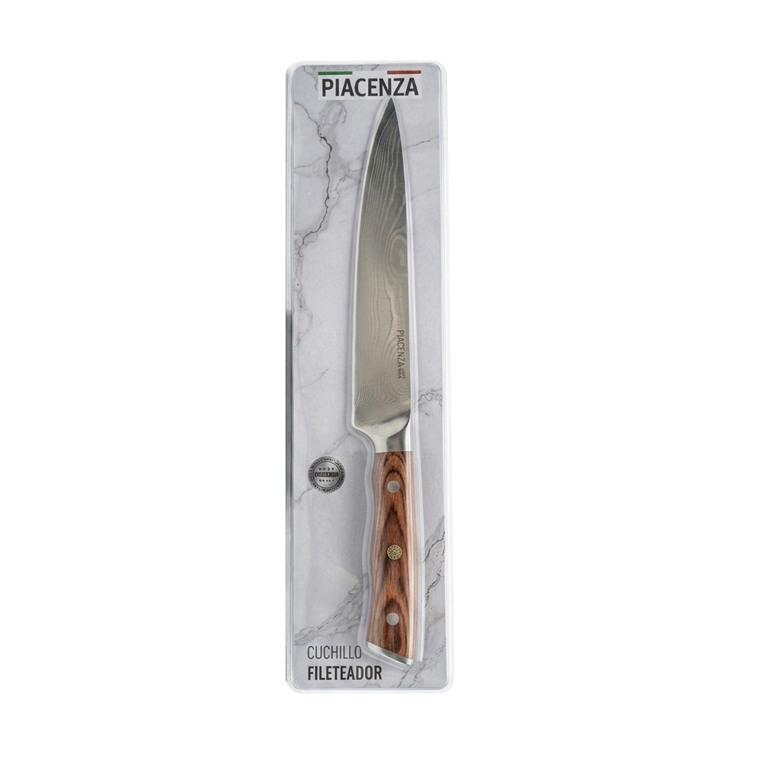 Cuchillo Fileteador Profesional Pakkawood Piacenza - 3
