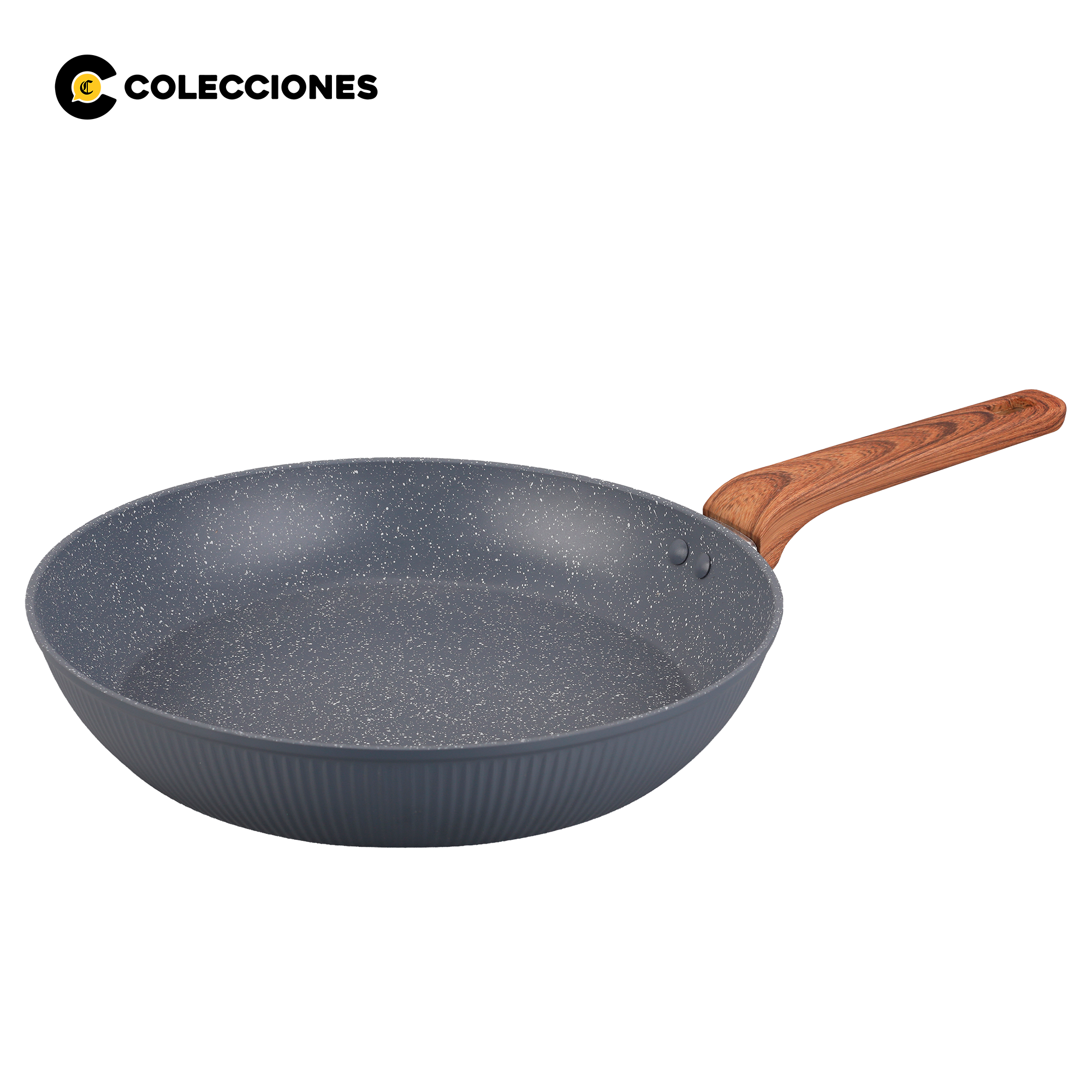 Sartén Antiadherente Premium Piacenza 28 cm + Recetario Chef Pisu - 1