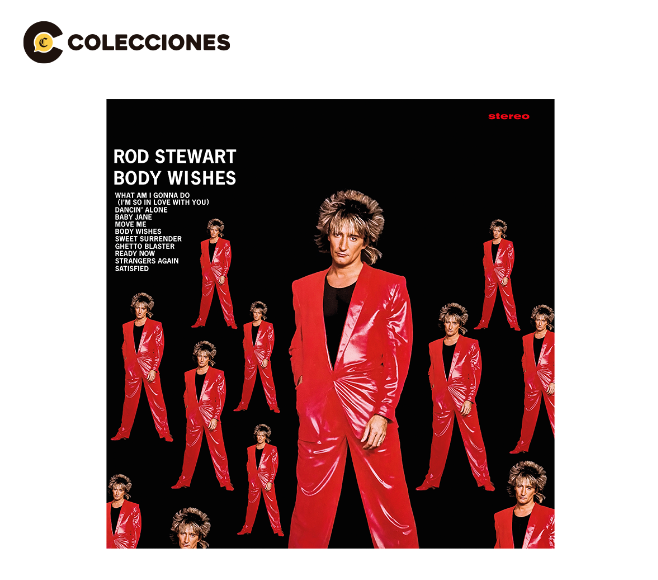 Vinilo LP Rod Stewart – Body Wishes 12" + Revista | Pop Rock de los 80 - 1