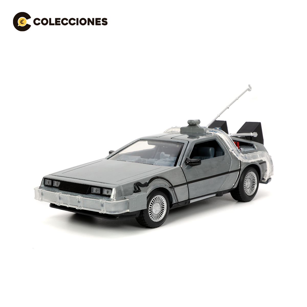 DeLorean Back to the Future Jada 1:24 – La Máquina del Tiempo - 1