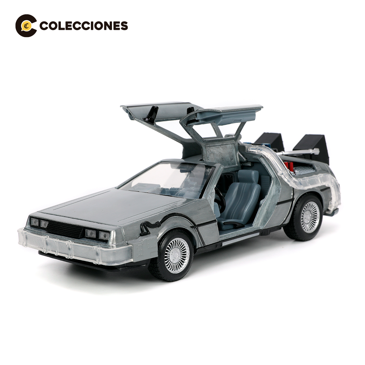 DeLorean Back to the Future Jada 1:24 – La Máquina del Tiempo - 2